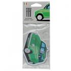 Retro Green Fiat 500 Mint Scented Air Freshener