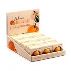 Dropship Fashion & Beauty Accessories - Handmade Shaped Bath Bomb in Gift Box - Autumn Harvest Pumpkin