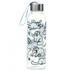 Cat Themed Gifts - Reusable Simon's Cat 2021 500ml Water Bottle with Metallic Lid