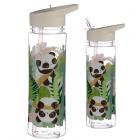 Water Bottles & Lunch Boxes - Reusable Pandarama Panda 550ml Water Bottle with Flip Straw