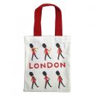 Tote Shopping Bag (Small) - London Souvenir Guardsman