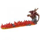 Dropship Incense Burners - Ashcatcher Incense Stick Burner - Red Dragon Volcano