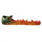 Dropship Incense Burners - Ashcatcher Incense Stick Burner - Green Dragon Volcano