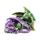 Dropship Dragon Figurines & Statues - Enchanted Nightmare Dragon - Dragon Family