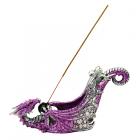 Dropship Dragon Figurines & Statues - Ashcatcher Incense Burner - Enchanted Nightmare Dragon Crystal Orb