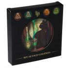 Cat Themed Gifts - Set of 4 Cork Novelty Coasters - Lisa Parker Magic Cats