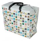 Reusable Shopping Bags - Laundry & Storage Bag - Minecraft Faces