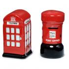 Dropship Kitchenware - Novelty Ceramic Telephone and Letterbox Salt and Pepper Set