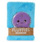 Dropship Sealife Themed Gifts - Fluffy Plush A5 Notebook - Adoramals Octopus