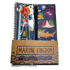 Spiral Bound A5 Lined Notebook - Marine Kingdom