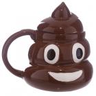 Fun Collectable Ceramic Poop with Lid Emotive Mug