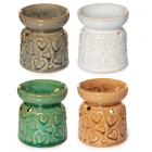 Mini Ceramic Oil Burner - Heart Design