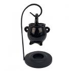 Dropship Oil Burners - Ceramic Hanging Ceramic Oil Burner - Black Cauldron