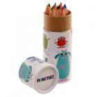 Dropship Stationery - Fun Kids Colouring Pencil Tube - Monsters