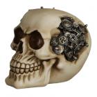 Dropship Skulls & Skeletons - Fantasy Steampunk Skull Ornament - Cogs and Gears