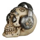 Dropship Skulls & Skeletons - Fantasy Steampunk Skull Ornament - Headphones