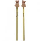 Dropship Stationery - Pencil with PVC Topper - Mopps Pug