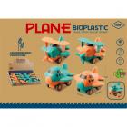 Novelty Toys - Fun Kids Bioplastic Push Along Toy - Aeroplane