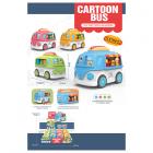 Novelty Toys - Fun Kids Friction Action Toy - Cartoon Food Truck