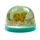 Collectable Snow Storm (Large) - Jan Pashley Highland Coo