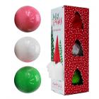 Dropship Fashion & Beauty Accessories - Handmade Bath Bomb Set of 3 - Christmas Gonk