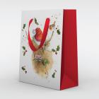 Gift Bag (Large) - Jan Pashley Christmas Highland Coo 