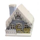 Dropship Christmas - LED Decoration - Christmas Sleigh Scene House