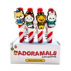 Dropship Christmas - Multi Colour Pen (6 Colours) - Christmas Adoramals