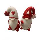 Dropship Christmas - Novelty Ceramic Salt and Pepper - Christmas Gonk